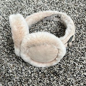 UGG taupe earmuffs